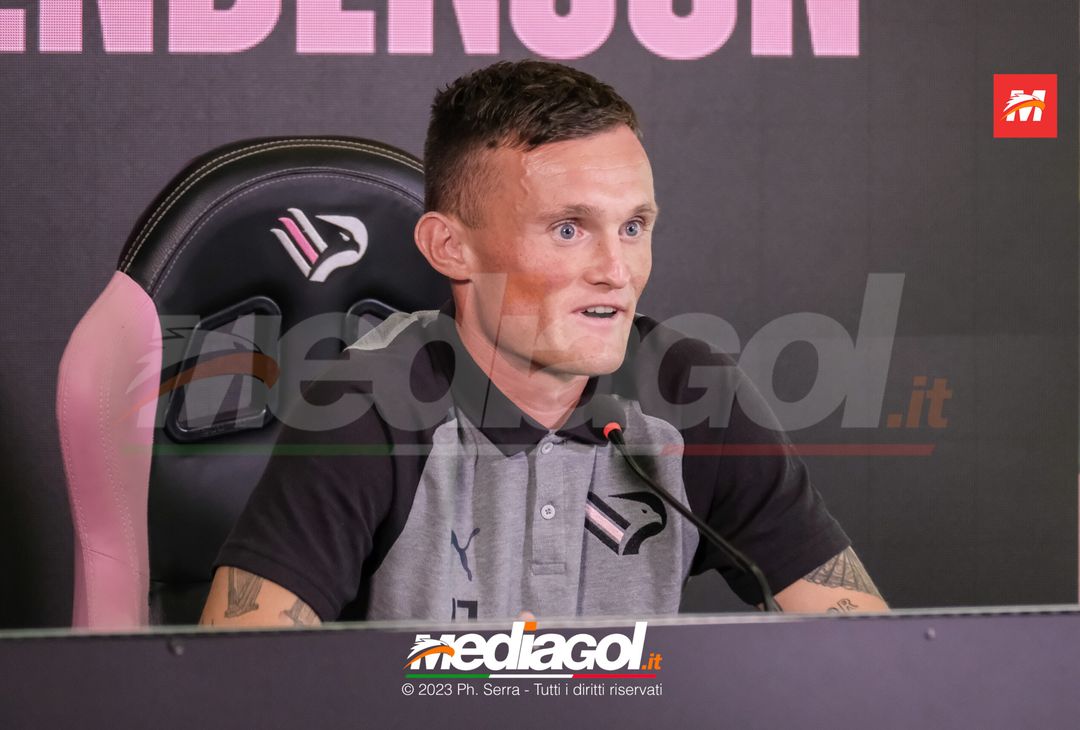 FOTO PALERMO, Liam Henderson presentato in conferenza stampa (GALLERY) - immagine 21