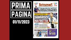 Prima pagina Tuttosport: “Samardzic ha fretta”