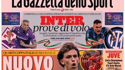PRIMA PAGINA GAZZETTA DELLO SPORT OGGI: “Nuovo Milan Paradiso”
