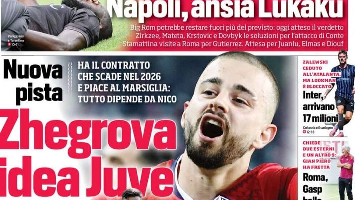 Il Napoli sui media: le prime pagine dei quotidiani di oggi - immagine 1