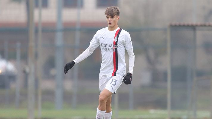 Dorian Paloschi, calciatore del Milan Primavera (getty images)