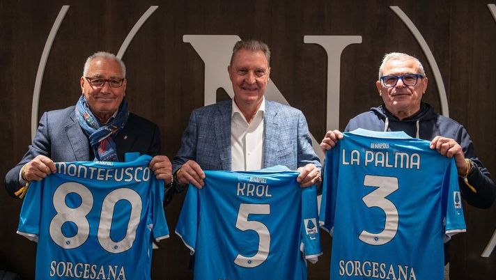 FOTO Napoli-Torino, tre legende presenti ieri al Maradona: lo scatto social - immagine 1