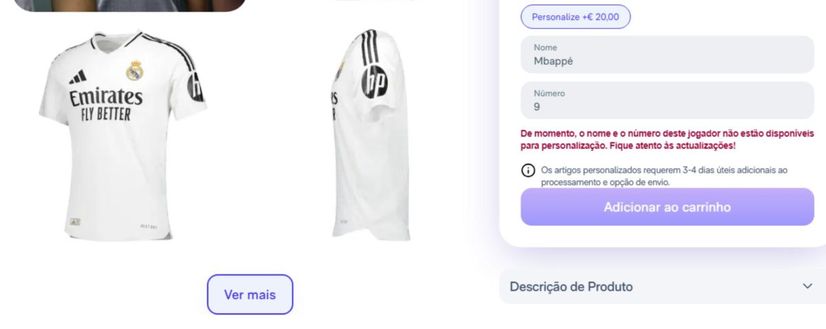 Real Madrid, lo store online “vieta” il nome di Mbappé sulle maglie- immagine 4
