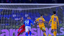 VIDEO Napoli-Frosinone 0-3, Cheddira chiude la pratica dagli undici metri