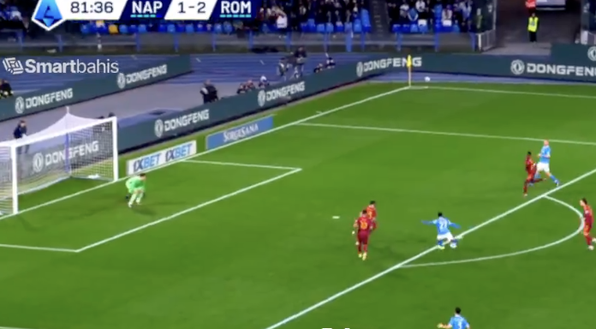 FINALE! Napoli-Roma 2-2: Spinazzola + Santos per gli azzurri. Parità al Maradona - immagine 2