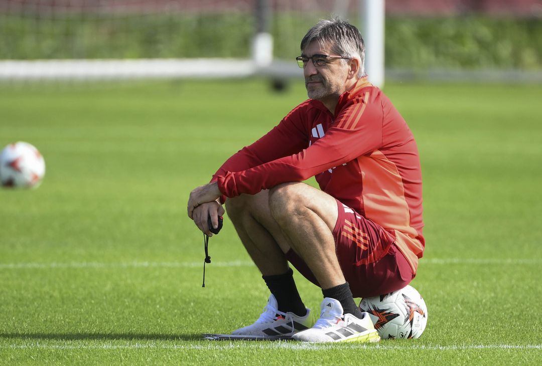 Roma, l’allenamento a Trigoria in vista della Dinamo Kiev – FOTO GALLERY - immagine 5