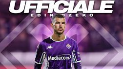 Adesso è ufficiale: Edin Dzeko è della Fiorentina. Il comunicato