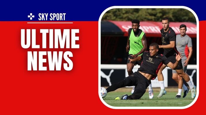 Allenamento AC Milan Ibrahimovic Thiaw