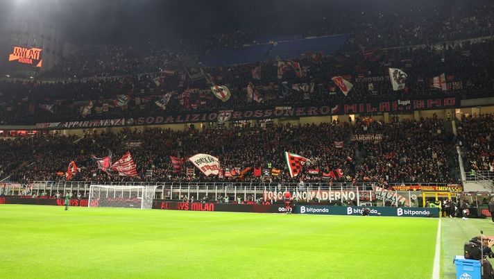 Milan, rossoneri davanti all'Inter nel derby del tifo: i numeri