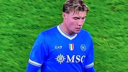 Napoli-Atalanta, problemi al flessore per Hojlund: Conte butta nella mischia Lucca