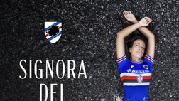 Sampdoria, la nuova maglia 2023-24: “Signora del mare”