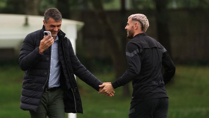 Getty Images  Hernandez, 29 gol col Milan: “Raggiunto mio idolo Maldini”. E Paolo replica - immagine 1