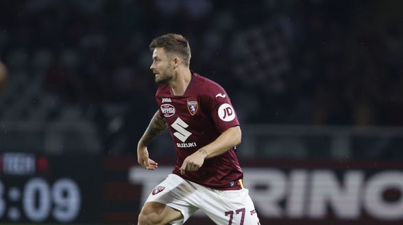 Karol Linetty during the Italian Serie A, football match between Torino Fc and Hellas Verona on 02 October 2023 at Stadio Olimpico Grande Torino, Turin, Italy. Photo Nderim Kaceli