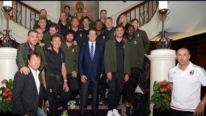 Milan, la foto social di Ba: Maldini in campo con le Legends?  milan-legends-tottenham-glorie-ultima-ora-gazzetta-news-sky-paolo-maldini-dazn