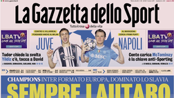 Il Napoli sui media: le prime pagine dei quotidiani di oggi