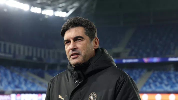 Paulo Fonseca AC Milan Slovan Bratislava-Milan Champions League 2024-2025