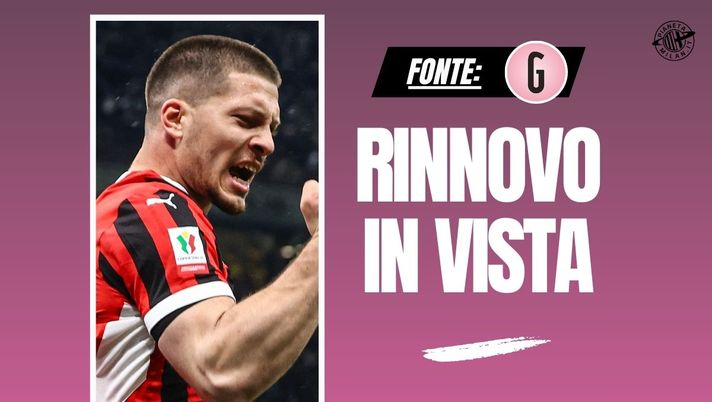 Calciomercato Milan, Jovic vicino al rinnovo. Sulla durata del contratto ...