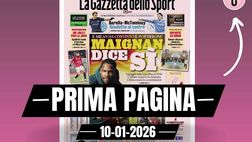 Prima pagina Gazzetta dello Sport: “Maignan dice sì: il Milan ha convinto il portierone”