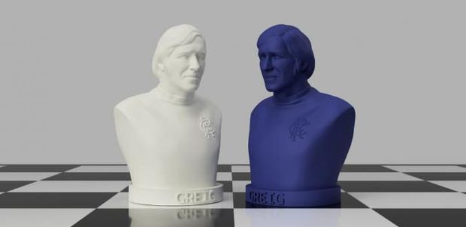 La storia del derby di Glasgow nelle pedine degli scacchi: McNeill re Celtic, Souness cavaliere Rangers- immagine 2