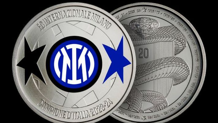 Inter, scudetto sarà celebrato con una medaglia ufficiale. L’iniziativa con la Zecca dello Stato - immagine 1