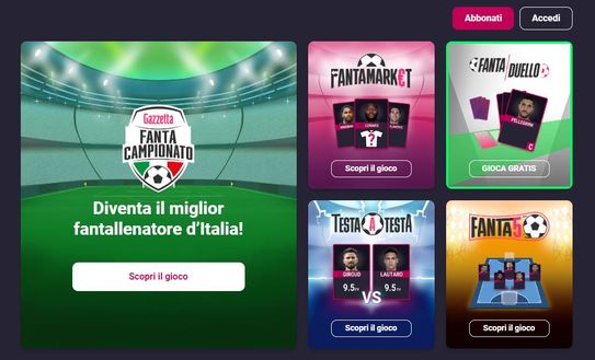 Premi top e regole chiare: Fantacampionato Gazzetta, è già febbre…- immagine 2