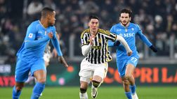 FOTO Juve-Napoli, un primo tempo di intensità ed equilibrio: le statistiche