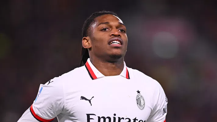 Rafael Leao AC Milan Bologna-Milan 2-1 Serie A 2024-2025