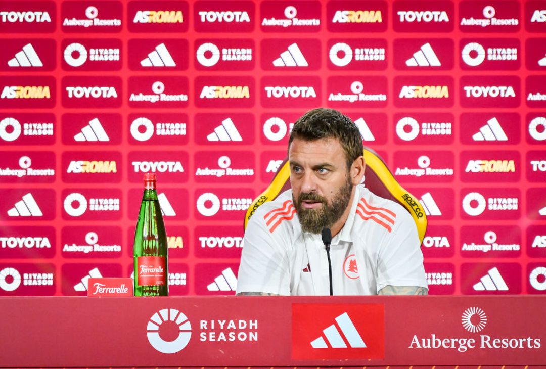 De Rossi in conferenza stampa alla vigilia del Genoa – FOTO GALLERY - immagine 3