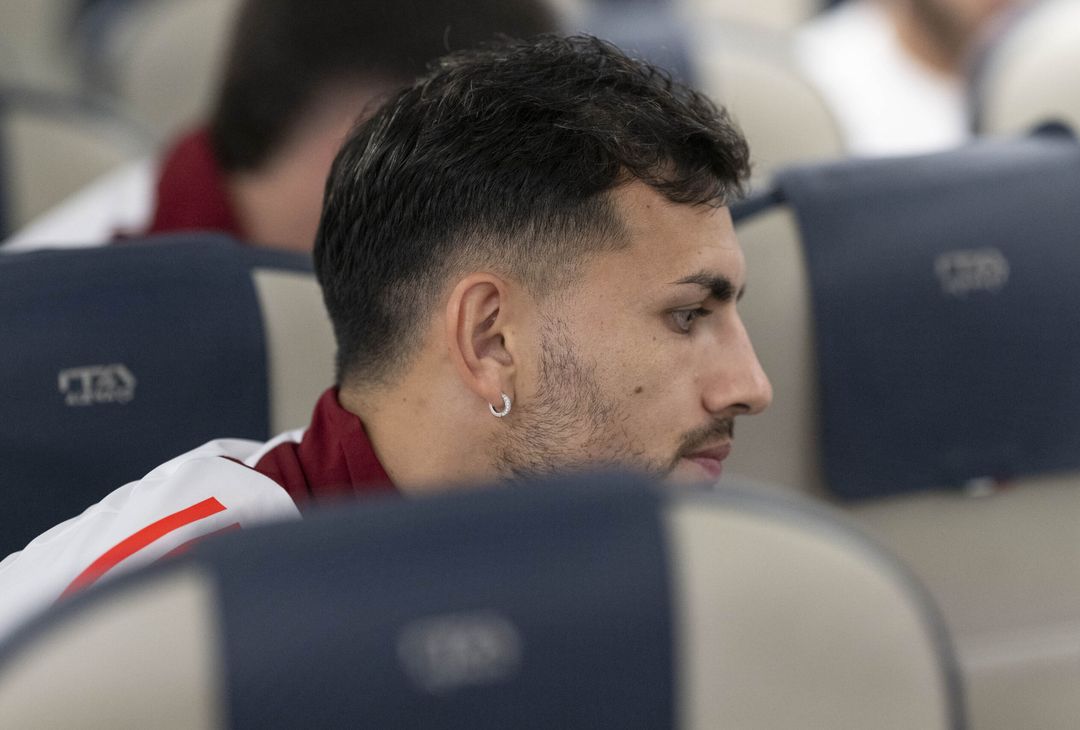 Milan-Roma, squadra in viaggio verso Milano – FOTO GALLERY - immagine 12