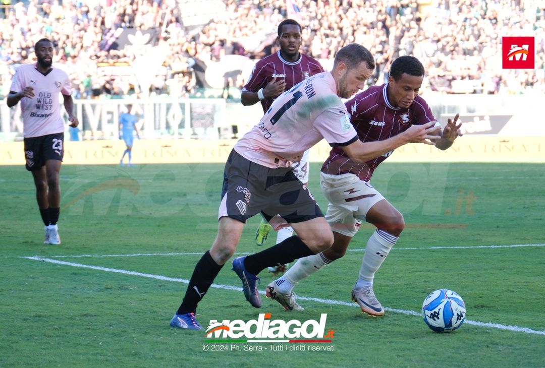 FOTO, Palermo-Salernitana 0-1 8a giornata Serie B 2024/25 - immagine 11