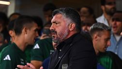 Gattuso: “Fastidio alla caviglia per Kean, speriamo non sia grave! Mi sbilancio su Pio Esposito: vi dico…”