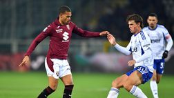 Torino-Como 1-1 al 45′: Vlasic dagli undici metri risponde ad Addai