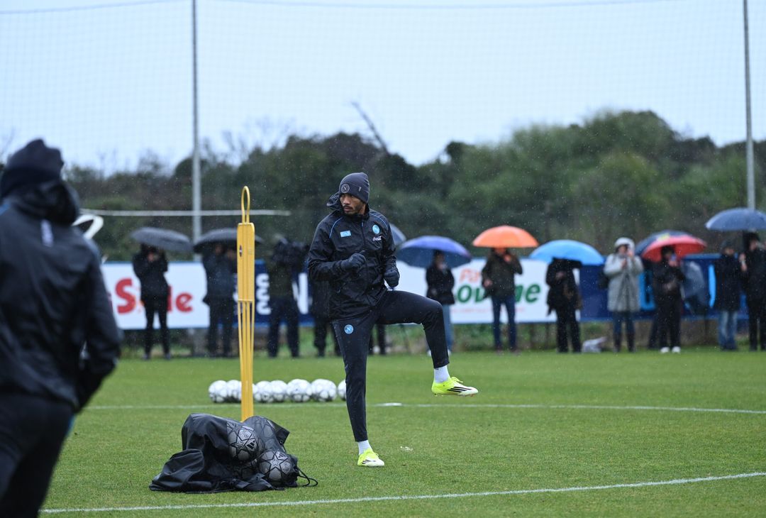 Riecco Lukaku ed Elmas! La rifinitura del Napoli in vista del Copenaghen – GALLERY - immagine 12