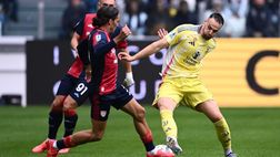 Nicola ferma Thiago Motta, è 1-1 in Juventus-Cagliari