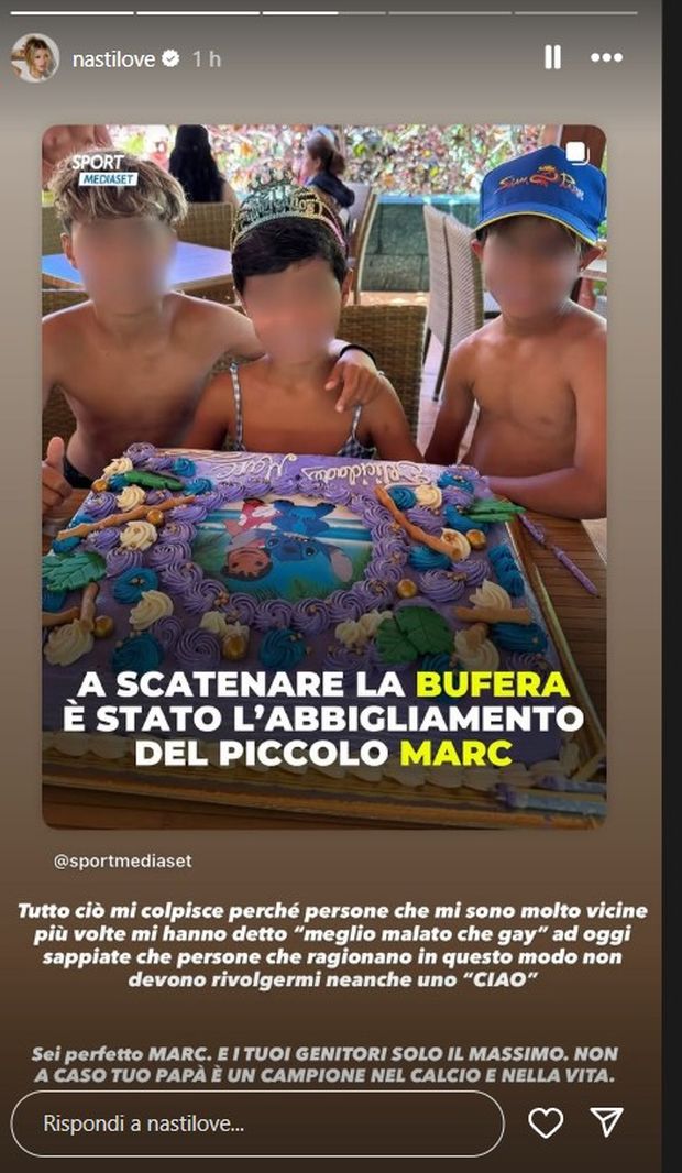 Insulti sessisti al figlio di Pedro, la reazione di Chiara Nasti- immagine 3