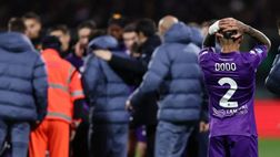 Fiorentina-Inter, dopo un contrasto con Dumfries Bove si era avvicinato alla panchina per…