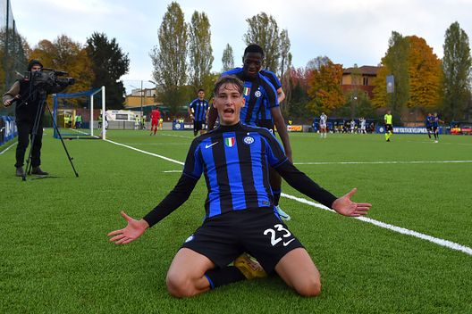 Francesco Pio Esposito ai tempi dell'Inter U19 (Photo by Mattia Pistoia - Inter/Inter via Getty Images) Inter, tutta la gioia di Pio Esposito: “Ho visto Lautaro e ho detto: allora è vero”- immagine 2