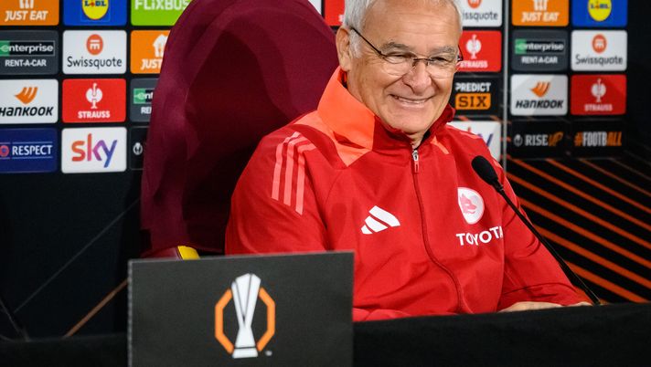 Athletic-Roma, domani alle 18.50 la conferenza stampa di Ranieri e un giocatore - immagine 1