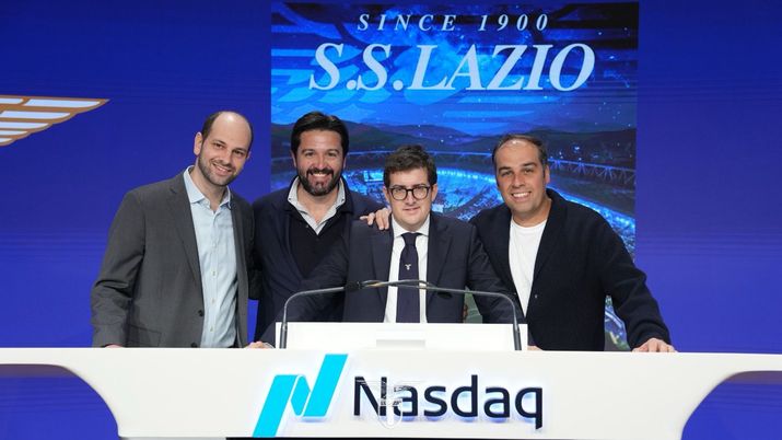 News Lazio / Enrico Lotito al Nasdaq, suona la campana: rassegna stampa - immagine 1