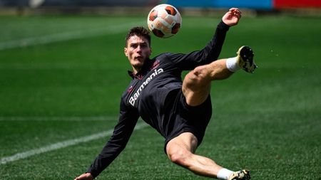 Patrick Schick, Foto tratta dal profilo X del @bayer04_en Patrick Schick, Bayer Leverkusen