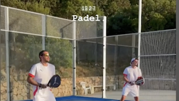 Morata e Theo già insieme: giocano a Padel in Sardegna