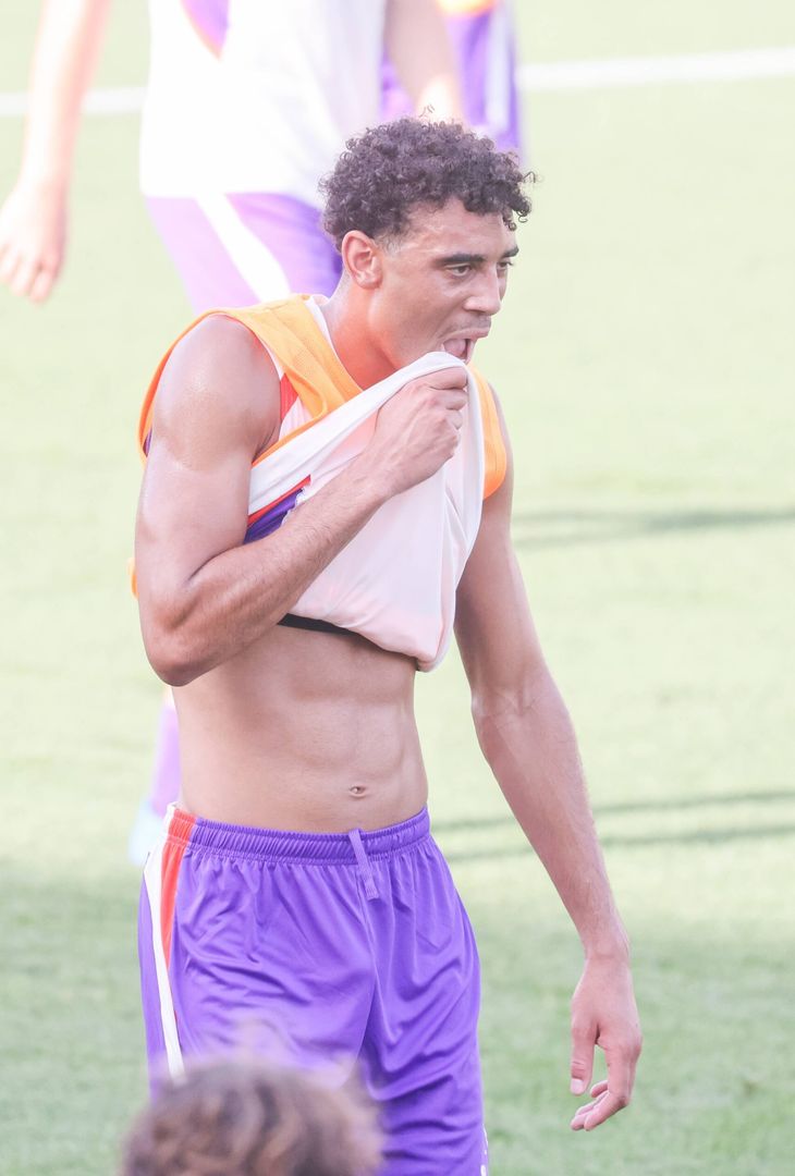 GERMOGLI PH: 13 LUGLIO 2026 BAGNO A RIPOLI VIOLA PARK PRIMO ALLENAMENTO DELLA FIORENTINA CON L' ALLENATORE GROSSO Atta
