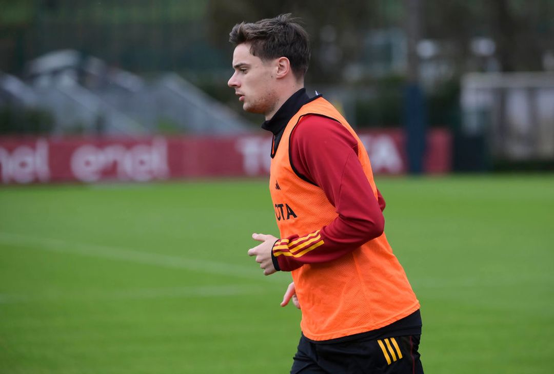 Roma, primo allenamento in vista della Fiorentina – FOTO GALLERY - immagine 17