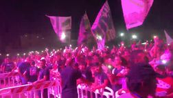 VIDEO Rosanero Summer Fest, il pubblico si scalda in attesa dell’arrivo del Palermo