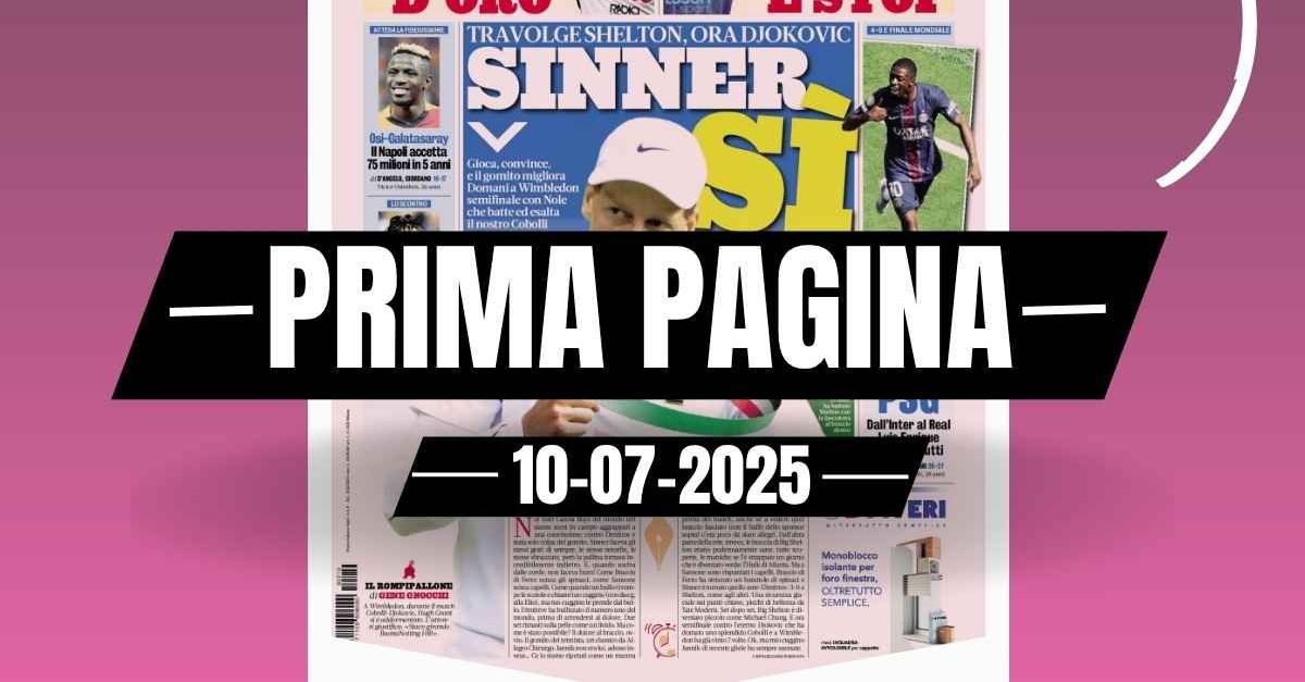 prima pagina gazzetta dello sport jashari vuole il milan