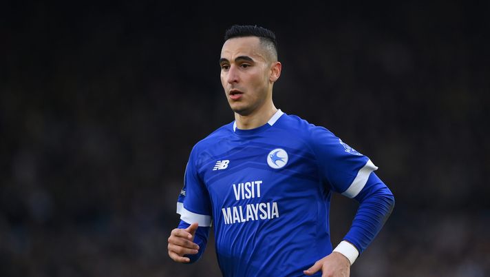 LEEDS, ENGLAND - FEBRUARY 01: Anwar El Ghazi of Cardiff City looks on during the Sky Bet Championship match between Leeds United FC and Cardiff City FC at Elland Road on February 01, 2025 in Leeds, England. (Photo by Ben Roberts Photo/Getty Images) El Ghazi Mainz