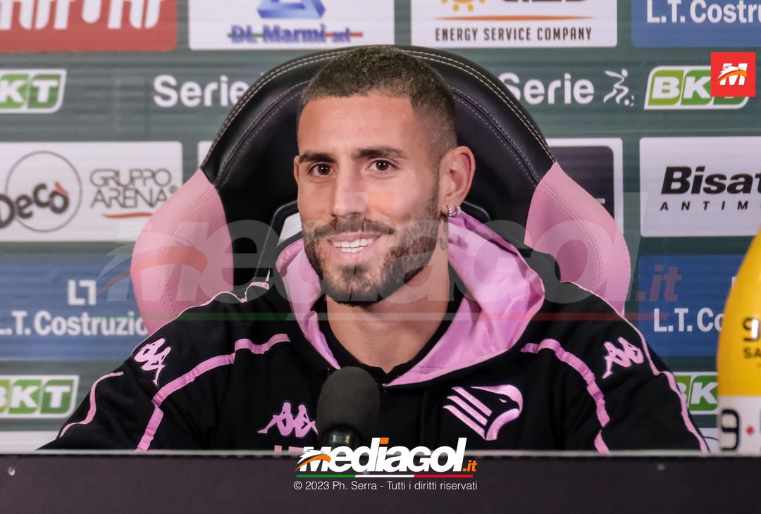 FOTO PALERMO, Gennaro tutino presentato in conferenza stampa (Gallery) - immagine 6