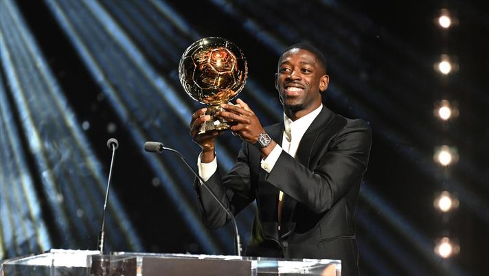 Ousmane Dembélé con il Pallone d'Oro. (Foto presa dal profilo Instagram ufficiale del giocatore o.dembele7) Pallone d'Oro 2025