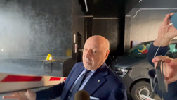 VIDEO / Attenzione Marotta! Il presidente dell’Inter evita una sbarra all’ultimo istante