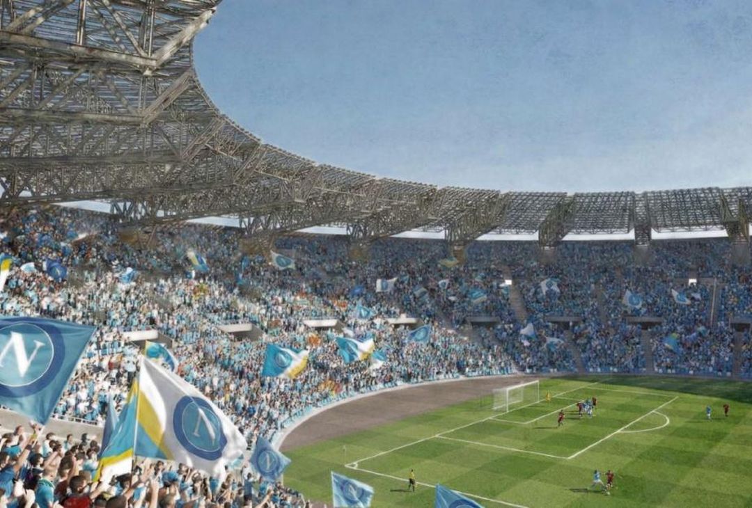 Nuovo Stadio Maradona, riaprirà il terzo anello: le foto del progetto GALLERY - immagine 4